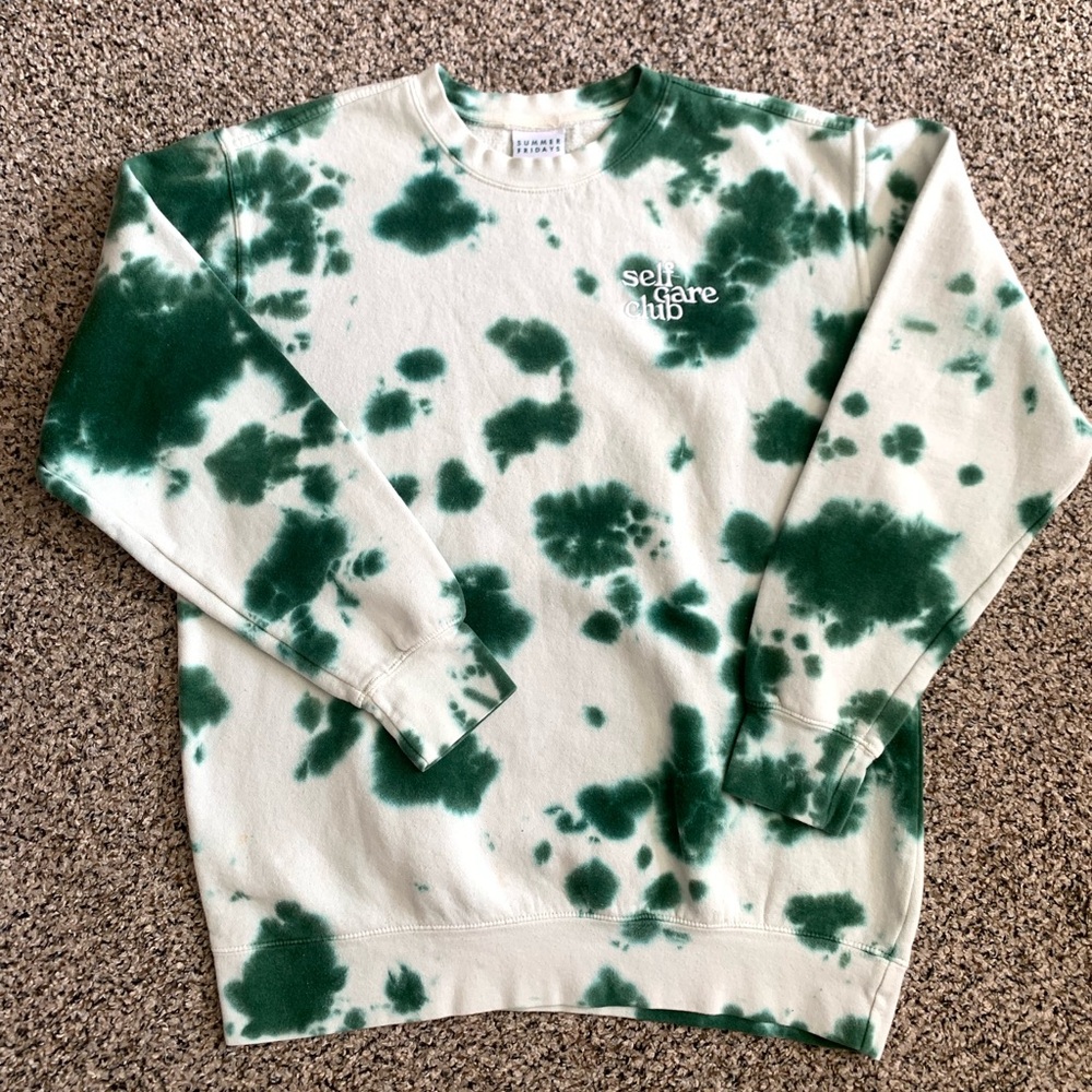 Summer Fridays Self Care Club Sweatshirt